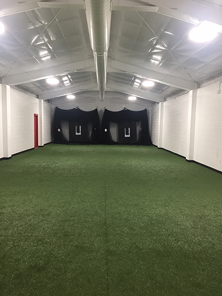 Indoor Batting Cage Installation 4