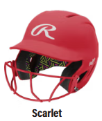 Rawlings Coolflo Max Highlighter Fastpitch Helmet