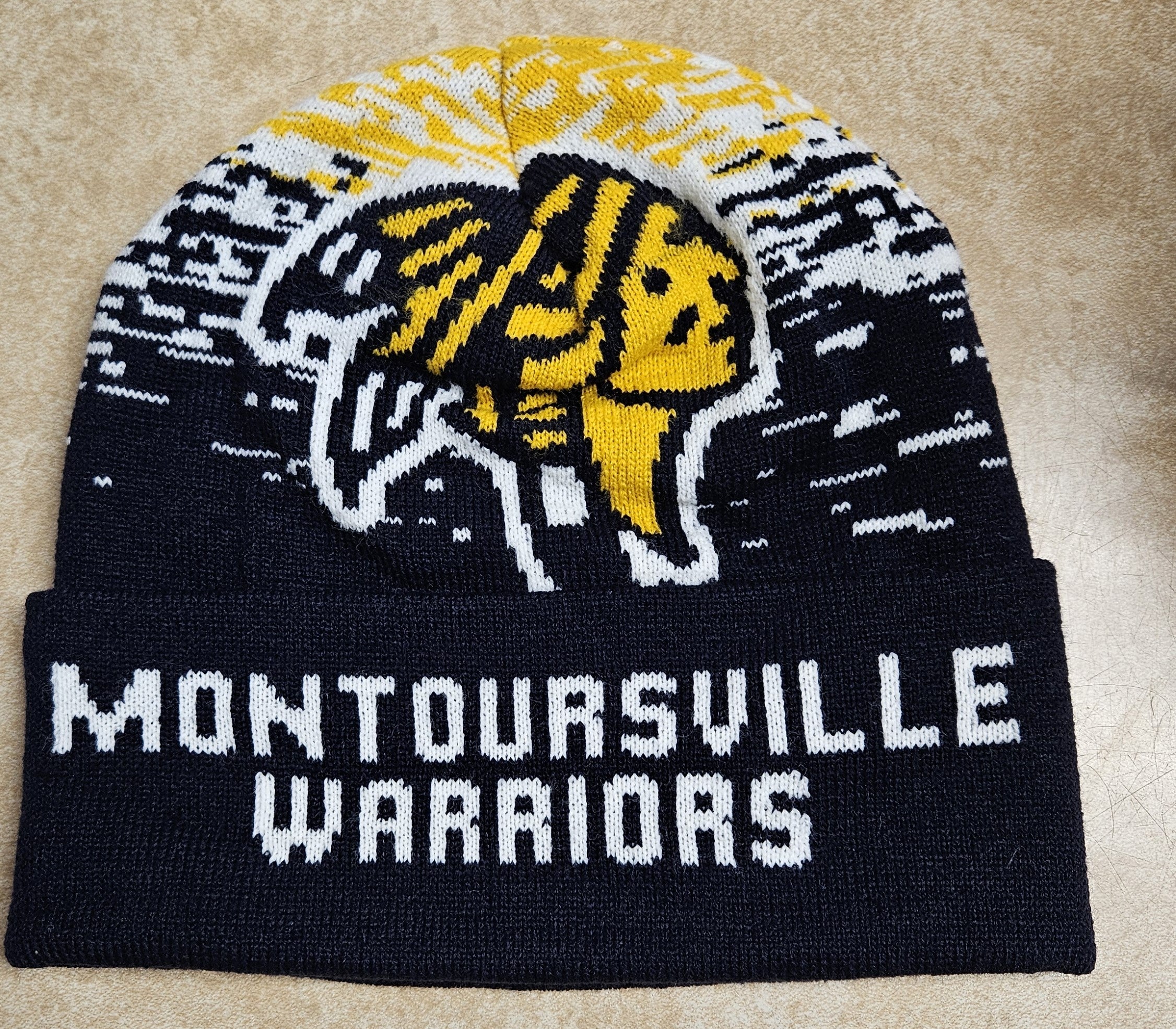 Cap America Custom Local Schools Elite Knit Cap