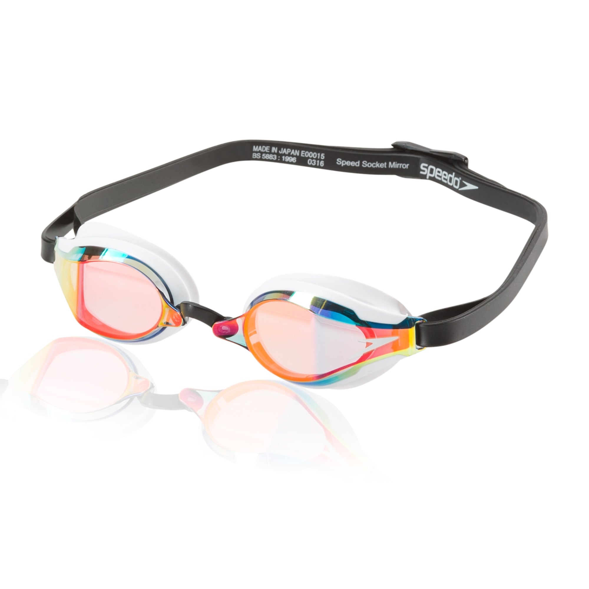 Speedo 87750204 Speed Socket 2.0 Mirrored Swim Goggle